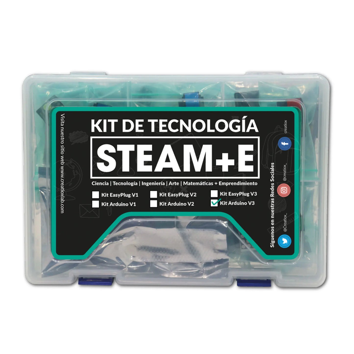 Kit Arduino Uno Avanzado STEAM+E V3